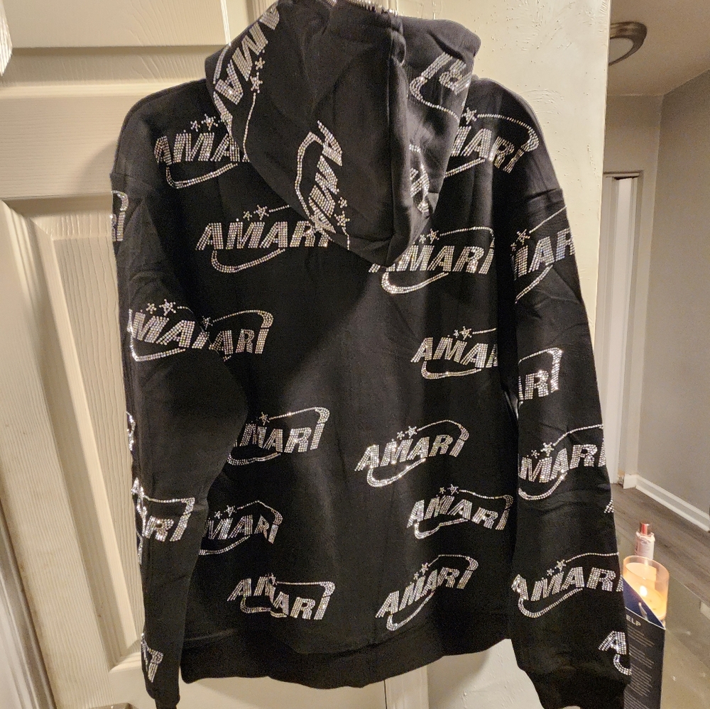 New Amari large Black/ Rhinestone jacket - Picture 2 of 4